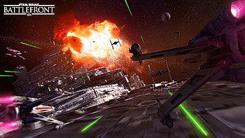 Big announcements on the battlefront from Gamescom in Cologne, Germany this week. For the first time, we are taking Star Warsâ¢ Battlefrontâ¢ to space in the ... HD wallpaper
